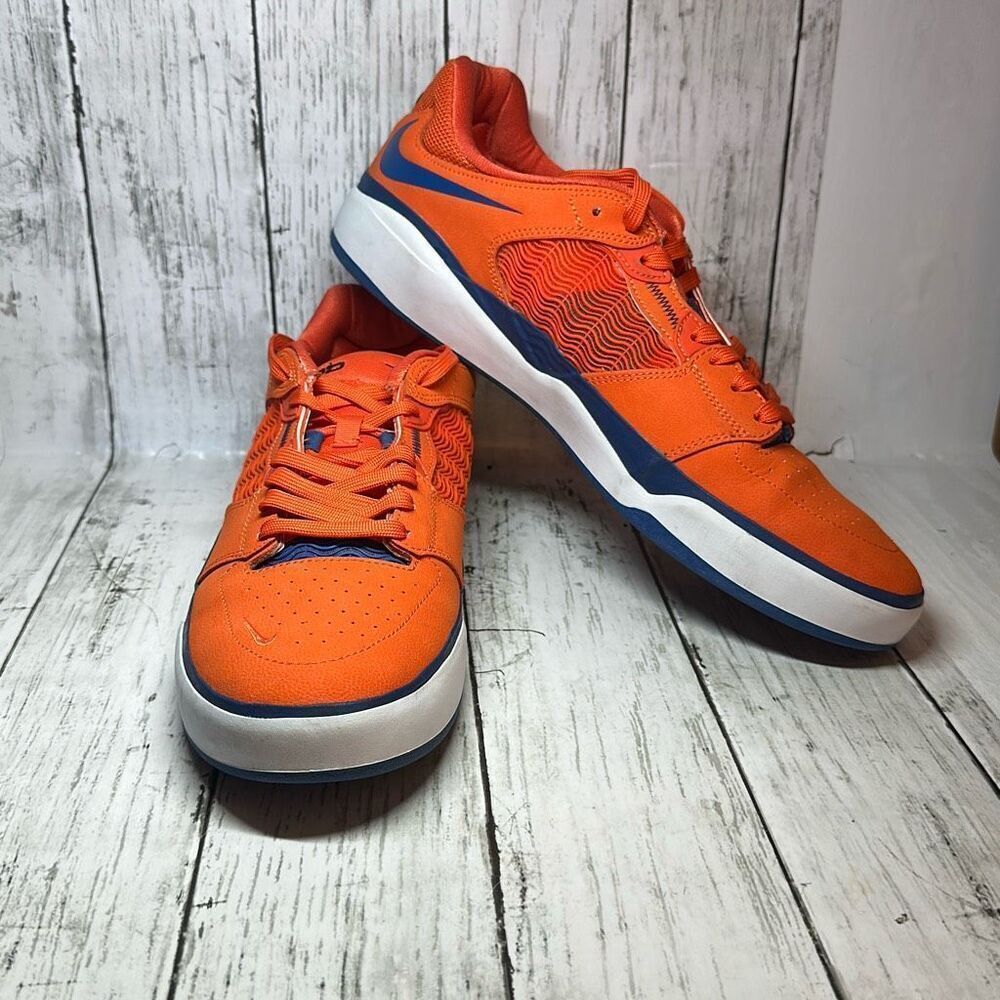 Nike Ishod Wair Premium SB 'Orange Blue Jay' Skate Shoes Men Size 13 DZ5648-800